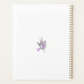 Vlinderfee Tattoo Vector –  bloemkunst Planner (Achterkant)