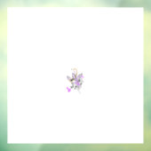 Vlinderfee Tattoo Vector –  bloemkunst Raamsticker (Vel 3)