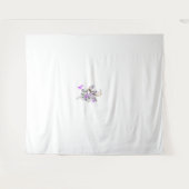 Vlinderfee Tattoo Vector –  bloemkunst Wandkleed (Voorkant (horizontaal))