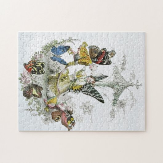 vlinderfeeën legpuzzel (Horizontaal)