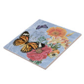  vlinderflora...tegel tegeltje (Zijkant)