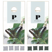 Vlinderfoto monogram