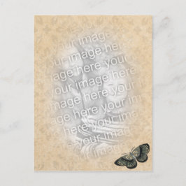 vlinderfotosjabloon briefkaart