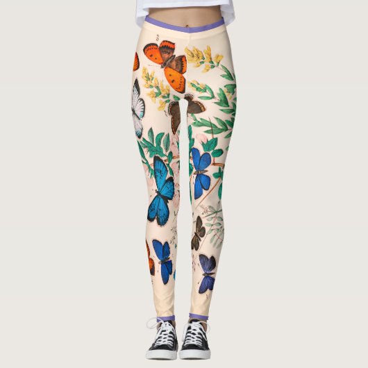 VLINDERGEDRUKTE LEGGINGS (Voorkant)