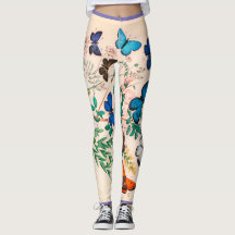 VLINDERGEDRUKTE LEGGINGS