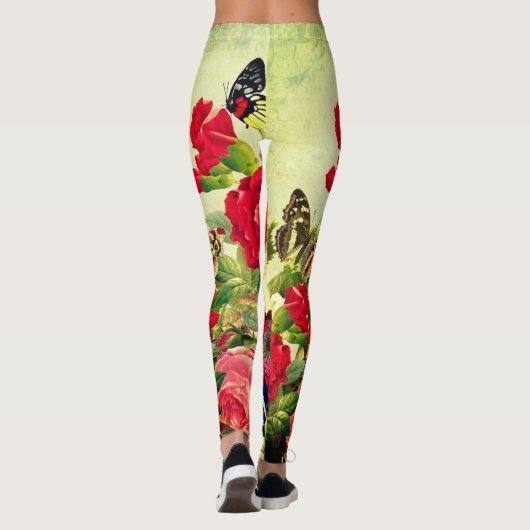 VLINDERGEDRUKTE LEGGINGS (Achterkant)