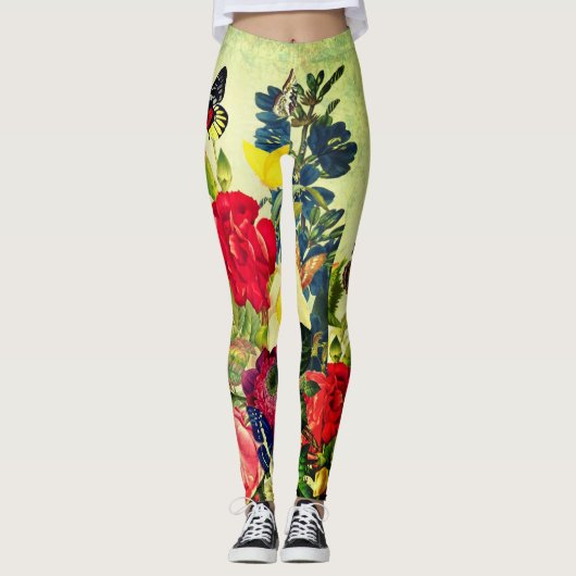 VLINDERGEDRUKTE LEGGINGS (Voorkant)
