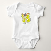 Vlindergeel Romper (Voorkant)