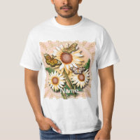 Vlindergel margriet