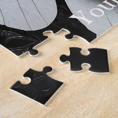 Vlindergevleugelde muze van de betoverde tuin legpuzzel (Zijkant)