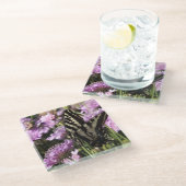 Vlinderglas onderzetter (Schuin)