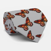 Vlindergrijs Stropdas (Opgerold)