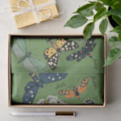 vlindergroen 18 lbs tissuepapier (Geschenk)