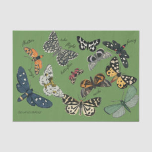 vlindergroen 18 lbs tissuepapier