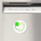 vlinderhart blad irish st patrick day clover magneet (Insitu (Vaatwasser))