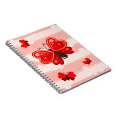 vlinderhart notitieboek (Rechterzijde)