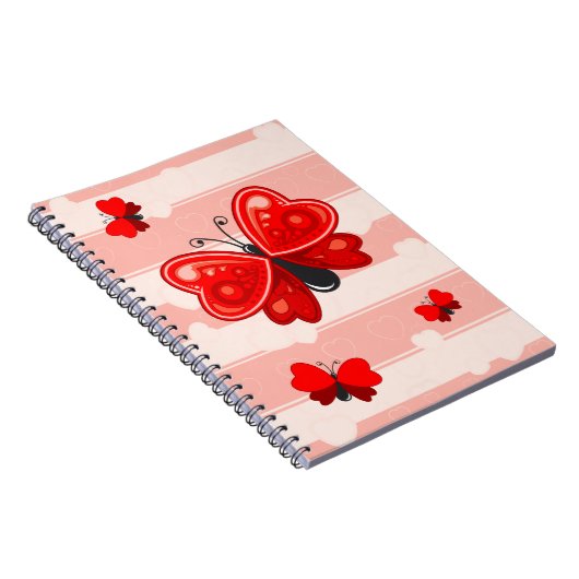 vlinderhart notitieboek (Rechterzijde)