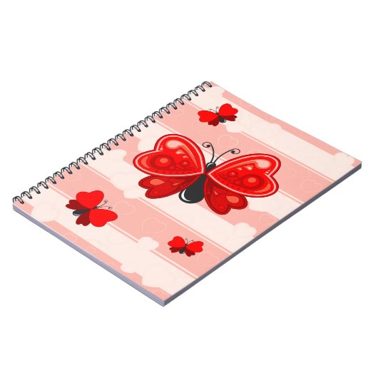 vlinderhart notitieboek (Linkerzijde)