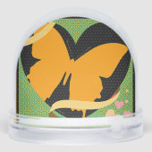 Vlinderharten  sneeuwbol (Achterkant)