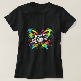 Vlinderhemd 'Built Different' 0047699-FB T-shirt