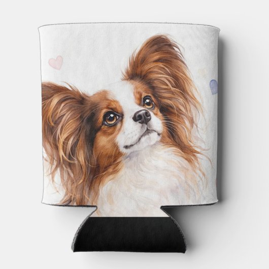 Vlinderhond Blikjeskoeler (Achterkant)