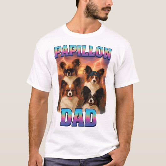 Vlinderhond T-shirt (Voorkant)
