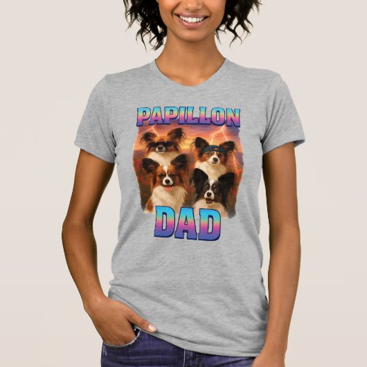 Vlinderhond T-shirt (Voorkant)