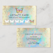 vlinderigheidskaart visitekaartje (Voorkant / Achterkant)