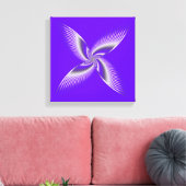 vlinderillusie canvas afdruk (Insitu (Woonkamer))