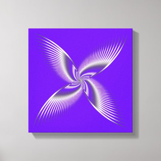 vlinderillusie canvas afdruk (Voorkant)