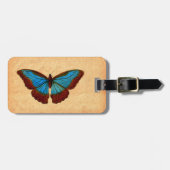  vlinderillustratie bagagelabel (Voorkant horizontaal)