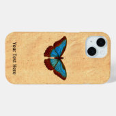  vlinderillustratie Case-Mate iPhone case (Achterkant (horizontaal))