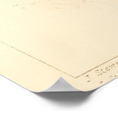  vlinderillustratie door Oliver Goldsmith Poster (Hoek)