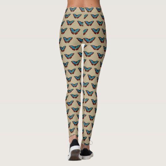  vlinderillustratie leggings (Achterkant)