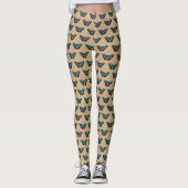  vlinderillustratie leggings (Voorkant)