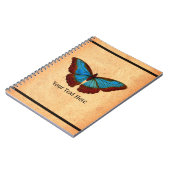  vlinderillustratie notitieboek (Linkerzijde)