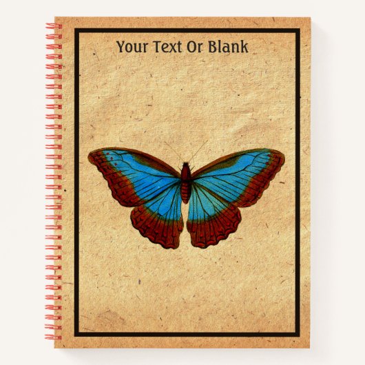 vlinderillustratie notitieboek (Voorkant)