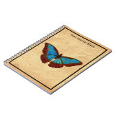  vlinderillustratie notitieboek (Linkerzijde)