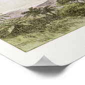  vlinderillustratie poster (Hoek)