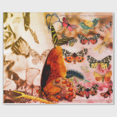 VLINDERinpakpapier Cadeaupapier (Vlak)