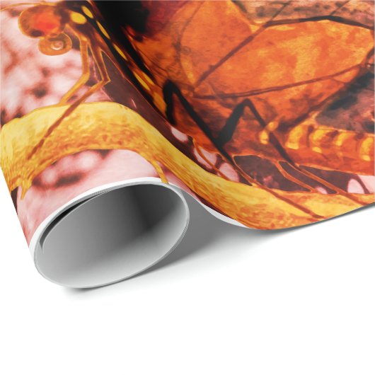 VLINDERinpakpapier Cadeaupapier (Rol Hoek)