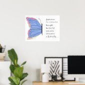 vlinderinspiratie poster (Thuiskantoor)