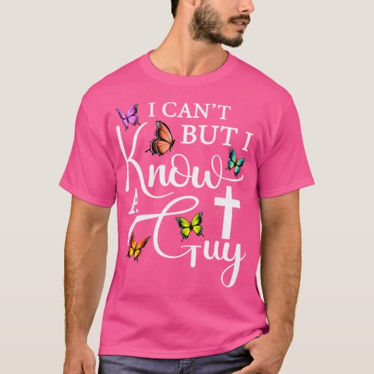 vlinderjezus t-shirt (Voorkant)
