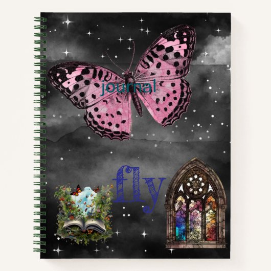 vlinderjournaal notitieboek (Voorkant)