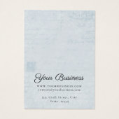  vlinderjuwelen voor oormerken visitekaartje (Achterkant)