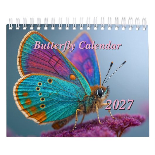 Vlinderkalender 2027 kalender (Hoes)