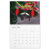 Vlinderkalender Kies je startmaand / jaar Kalender (Jan 2027)