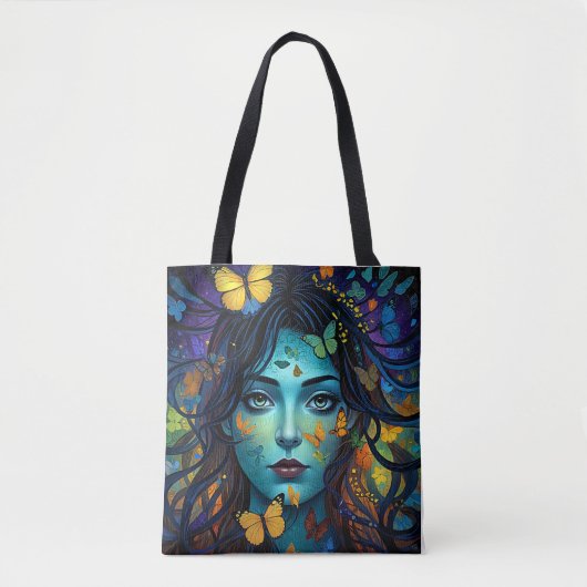 vlinderkamermeisje tote bag (Voorkant)