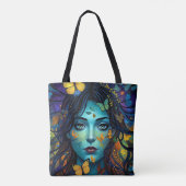 vlinderkamermeisje tote bag (Achterkant)