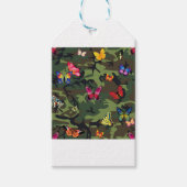 vlinderkamouflage cadeaulabel (Voorkant)